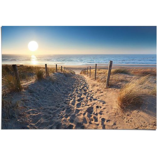 8714597567137 - Poster REINDERS Weg durch die Dünen grün (farbe bild(er) khaki) B915cm H61cm Papier Bilder