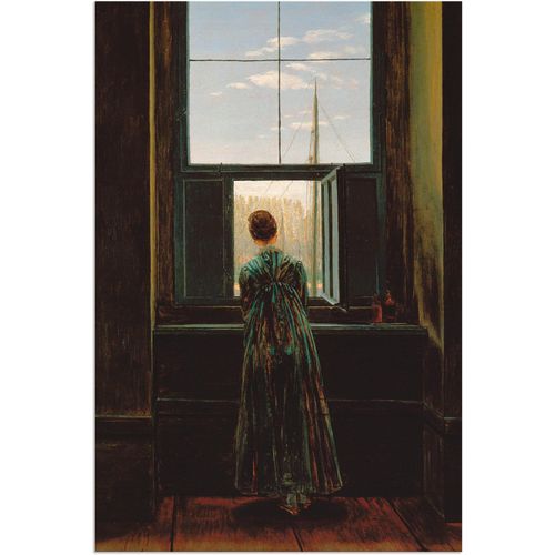 4058661185877 - Wandbild ARTLAND Frau am Fenster 1822(?) Bilder Gr B H 20 cm x 30 cm Alu-Dibond-Druck Frau 1 St grün Bild Metallbild Metallbilder Bilder als Alubild Leinwandbild Wandaufkleber oder Poster in versch Größen 4058661185877 - Wandbild ARTLAND Frau am Fenster 1822(?) Bilder Gr B H 20 cm x 30 cm Alu-Dibond-Druck Frau 1 St grün Bild Metallbild Metallbilder Bilder als Alubild Leinwandbild Wandaufkleber oder Poster in versch Größen