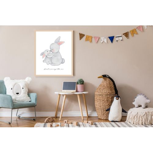 4068223534937 - Bild mit Rahmen LÜTTENHÜTT oder Poster Großer Hase und Hasenkind bunt (farbe rahmen beige farbe bild(er) bunt) B30cm H40cm T07cm Holz Plexiglas Bilder HD Premium Druck 4068223534937 - Bild mit Rahmen LÜTTENHÜTT oder Poster Großer Hase und Hasenkind bunt (farbe rahmen beige farbe bild(er) bunt) B30cm H40cm T07cm Holz Plexiglas Bilder HD Premium Druck