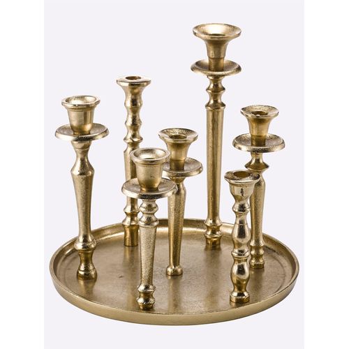 8903368997055 - Kerzenhalter HEINE HOME gold (goldfarben) H32cm Ø335cm Kerzenhalter