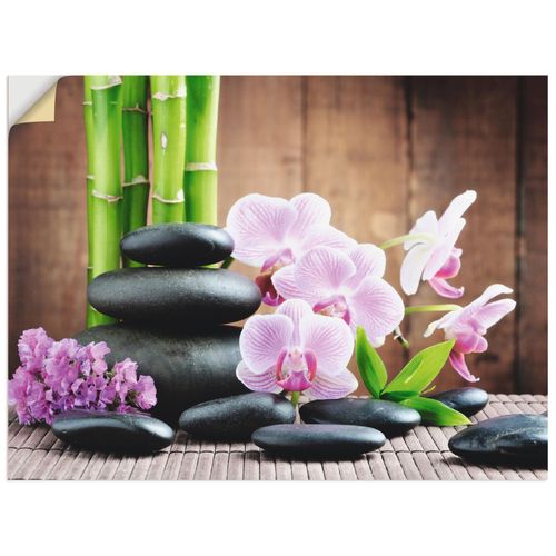 4057738286042 - Wandbild ARTLAND Spa Konzept Zen Steinen Orchideen Bilder Gr B H 40 cm x 30 cm Wandaufkleber - Vinyl Zen Querformat 1 St pink Bild Poster Bilder als Alubild Leinwandbild Wandaufkleber oder in versch Größen 4057738286042 - Wandbild ARTLAND Spa Konzept Zen Steinen Orchideen Bilder Gr B H 40 cm x 30 cm Wandaufkleber - Vinyl Zen Querformat 1 St pink Bild Poster Bilder als Alubild Leinwandbild Wandaufkleber oder in versch Größen