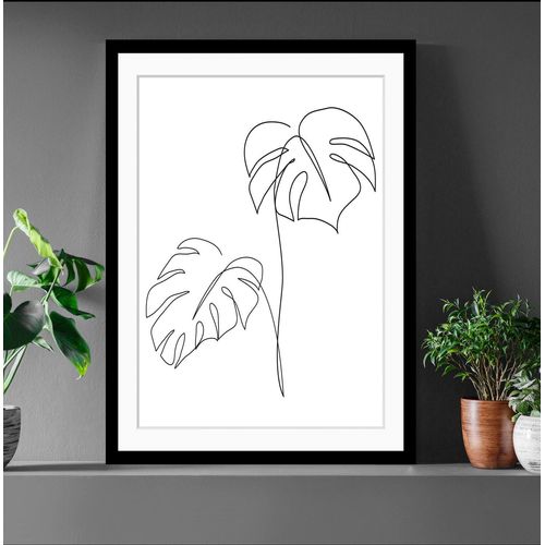 4049009895589 - Bild QUEENCE Fabrice weiß (farbe rahmen schwarz farbe bild(er) weiß) B30cm H40cm Acrylglas Papier Holz Bilder HD Premium Poster-Druck inkl Holzrahmen 4049009895589 - Bild QUEENCE Fabrice weiß (farbe rahmen schwarz farbe bild(er) weiß) B30cm H40cm Acrylglas Papier Holz Bilder HD Premium Poster-Druck inkl Holzrahmen