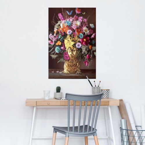 8714597655445 - Poster REINDERS Lion Vase bunt (farbe bild(er) bunt) B61cm H915cm T01cm Holzwerkstoff Bilder 8714597655445 - Poster REINDERS Lion Vase bunt (farbe bild(er) bunt) B61cm H915cm T01cm Holzwerkstoff Bilder