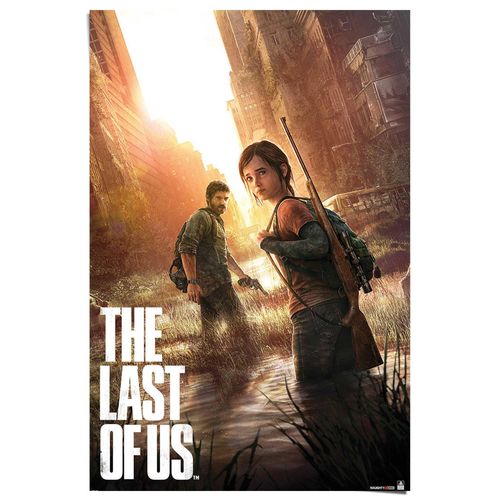 8714597637878 - Poster REINDERS Playstation - the last of us braun (farbe bild(er) braun) B61cm H915cm T01cm Papier Bilder