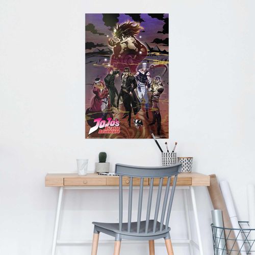 8714597658958 - Poster REINDERS Jojos Bizarre Adventure bunt (farbe bild(er) bunt) B61cm H915cm T01cm Holzwerkstoff Bilder