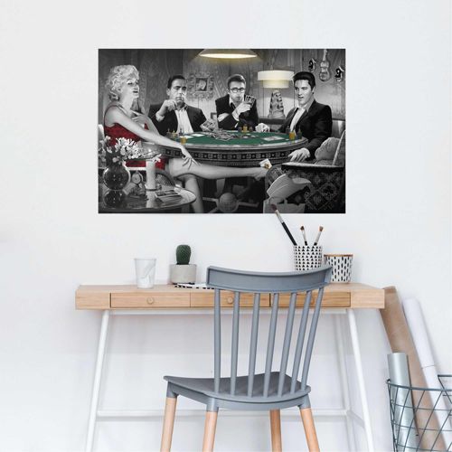 8714597662757 - Poster REINDERS Chris Consani - four of a kind schwarz (farbe bild(er) schwarz) B915cm H61cm T01cm Holzwerkstoff Bilder