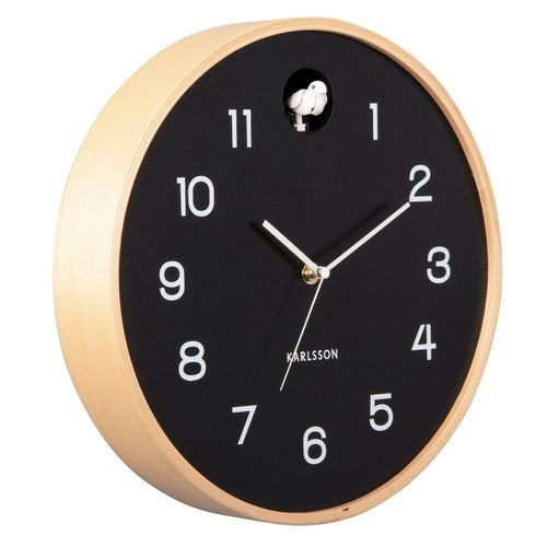 8714302146916 - Wanduhr Birkenholz Natural Cuckoo