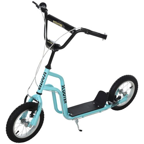 4251774913393 - Kinderroller mit höhenverstellbaren Lenker 120 x 58 x 75-80 cm (BxTxH) Tretroller Cityroller Kinder Roller Scooter