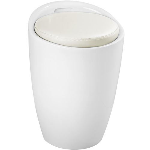 4260473662488 - tectake® Sitzhocker aus hochwertigem Kunststoff 18 l Stauraum 36 x 51 cm
