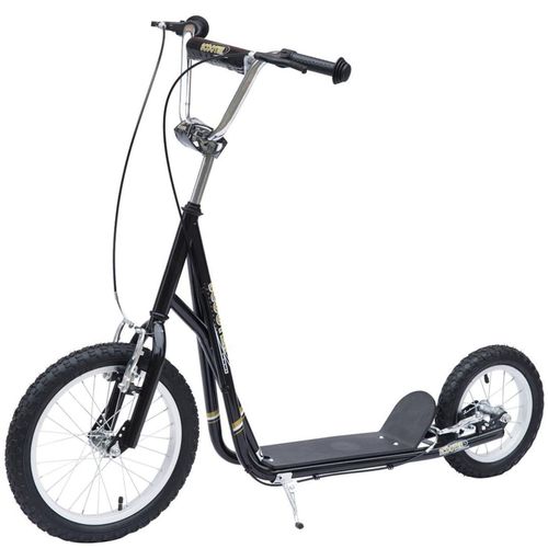 4251774914734 - Kinderroller mit Luftbereifung und Handbremse 125 x 58 x 92-100 cm (LxBxH) Tretroller Cityroller Kinderroller Stadtroller