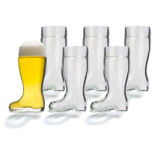 9001518003102 - Biergläser Stiefel 1000 ml 6er Set