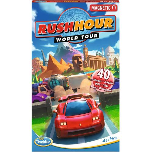 4005556765447 - THINK FUN Brettspiel Rush Hour World Tour 4005556765447 - THINK FUN Brettspiel Rush Hour World Tour