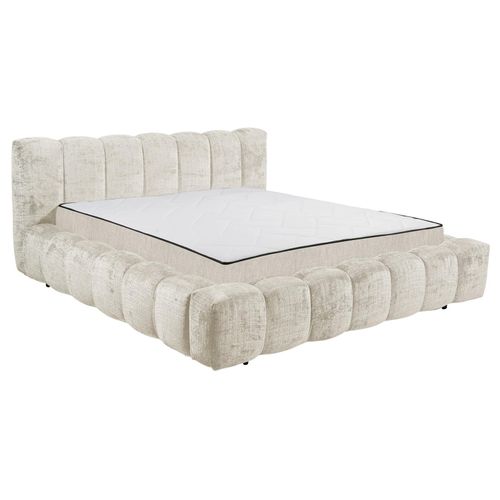 4251561920498 - riess-ambiente Polsterbett DIAMOND 180x200cm weiß Chenillestoff inkl Matratze und Topper 4251561920498 - riess-ambiente Polsterbett DIAMOND 180x200cm weiß Chenillestoff inkl Matratze und Topper