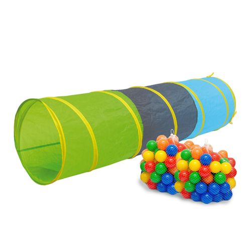 4057216040623 - Spieltunnel 200 Bälle Kriechtunnel 180x46cm Krabbeltunnel Kinder Zelt Tunnel 4057216040623 - Spieltunnel 200 Bälle Kriechtunnel 180x46cm Krabbeltunnel Kinder Zelt Tunnel