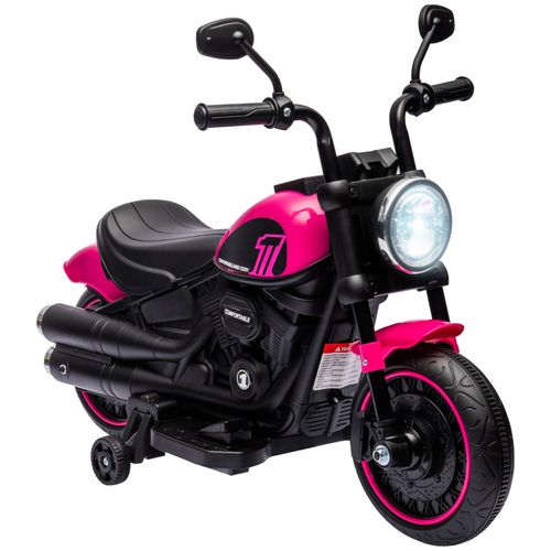 4255633537775 - Homcom - Kindermotorrad Kinder Elektro-Motorrad Elektrofahrzeug Kinderfahrzeug mit 2 abnehmbaren Stützrädern 3 km h für 15-3 Jahre Kinder Rosa 76 4255633537775 - Homcom - Kindermotorrad Kinder Elektro-Motorrad Elektrofahrzeug Kinderfahrzeug mit 2 abnehmbaren Stützrädern 3 km h für 15-3 Jahre Kinder Rosa 76