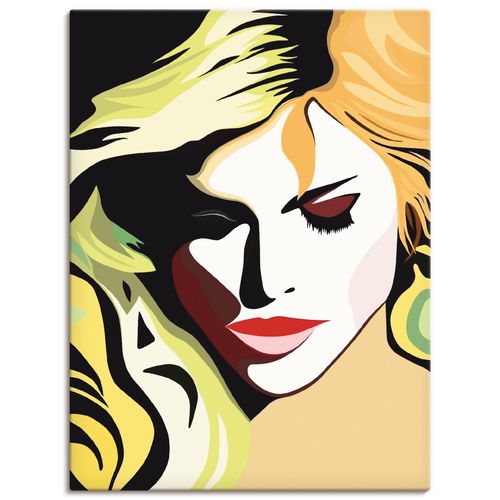 4062144184493 - Wandbild ARTLAND Schöne Frau Bilder Gr B H 60 cm x 80 cm Leinwandbild Frau Hochformat 1 St gelb Bild Metallbild Metallbilder Bilder als Alubild Leinwandbild Wandaufkleber oder Poster in versch Größen 4062144184493 - Wandbild ARTLAND Schöne Frau Bilder Gr B H 60 cm x 80 cm Leinwandbild Frau Hochformat 1 St gelb Bild Metallbild Metallbilder Bilder als Alubild Leinwandbild Wandaufkleber oder Poster in versch Größen