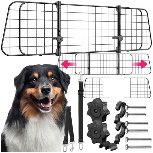 4061173256225 - tectake® Hundeschutzgitter verstellbare Breite mit 2 extra Anschnallgurten 915 x 305 x 5 cm 4061173256225 - tectake® Hundeschutzgitter verstellbare Breite mit 2 extra Anschnallgurten 915 x 305 x 5 cm