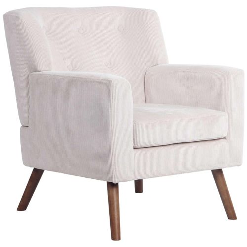 4255716355333 - Sessel Kioni mit Cordbezug Polstersessel mit Armlehnen Ohrensessel bis 150 kg Relaxsessel Fernsehsessel Wohnzimmer