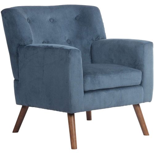 4255716355319 - Sessel Kioni mit Cordbezug Polstersessel mit Armlehnen Ohrensessel bis 150 kg Relaxsessel Fernsehsessel Wohnzimmer