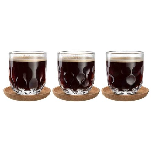 4002541551917 - Kaffee-Set mit Untersetzer Gocce 220 ml 3er Set