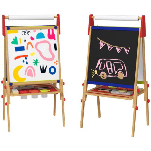 4255633595133 - AIYAPLAY Kindertafel Kiefernholz 4255633595133 - AIYAPLAY Kindertafel Kiefernholz