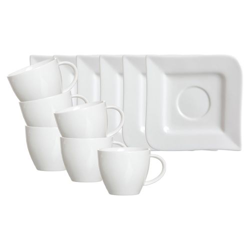 4262517041815 - Kaffeetassen mit Untertassen Melodie 190 ml 6er Set 4262517041815 - Kaffeetassen mit Untertassen Melodie 190 ml 6er Set