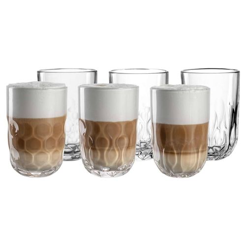 4262517041792 - Latte Macchiato Gläser-Set (1 2 3) Gocce 60 ml 6er Set