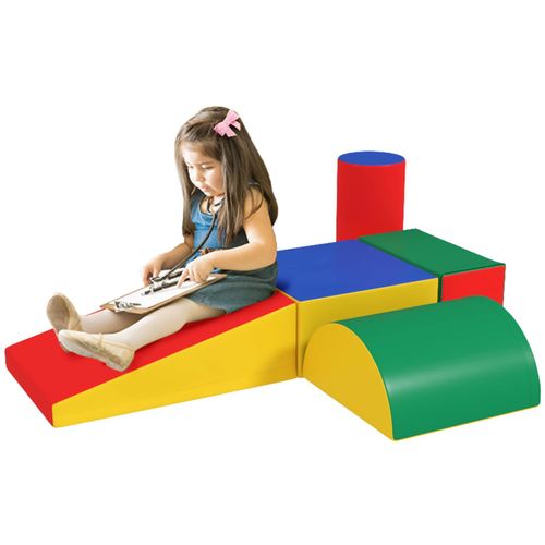 4255633577184 - Bausteinset 5er-Set Schaumstoff Bausteine für 1-3 Jahre alt Kinder 4255633577184 - Bausteinset 5er-Set Schaumstoff Bausteine für 1-3 Jahre alt Kinder