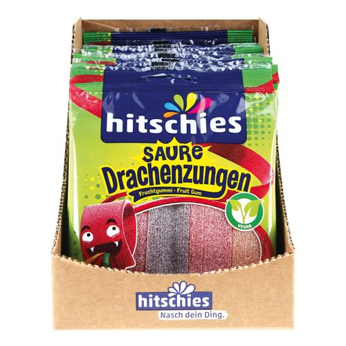 4003840108840 - hitschies Saure Drachenzungen 125 g 20er Pack