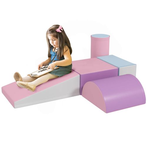 4255633584410 - Bausteinset 5er-Set Schaumstoff Bausteine für 1-3 Jahre alt Kinder 4255633584410 - Bausteinset 5er-Set Schaumstoff Bausteine für 1-3 Jahre alt Kinder