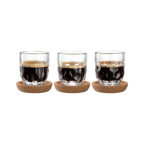 4002541551900 - Espresso-Set mit Untersetzer Gocce 60 ml 3er Set