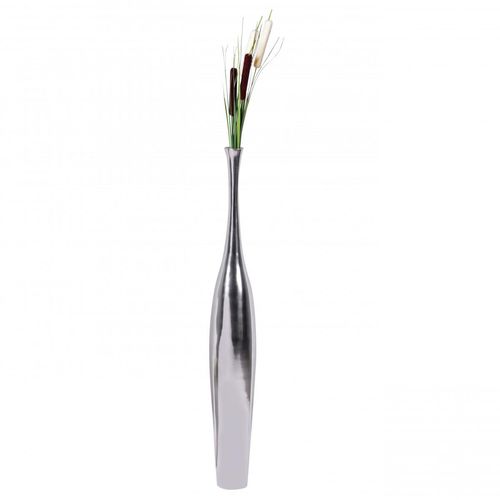 4250950240285 - WOHNLING Deko Vase Bottle L Design Alu Aluminium-Dekoration Wohndeko modern Blumenvase silber Tischd 4250950240285 - WOHNLING Deko Vase Bottle L Design Alu Aluminium-Dekoration Wohndeko modern Blumenvase silber Tischd