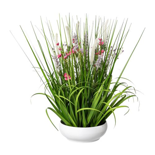 4064118051145 - Kunstpflanze Blüten-Gras-Mix 4064118051145 - Kunstpflanze Blüten-Gras-Mix
