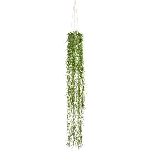 4064118842439 - Kunstranke CREATIV GREEN Tillandsia aeranthos im Hängetopf Kunstpflanzen Gr B H 12 cm x 120 cm 1 St grün Kunst-Ranken im Hängetopf aus Kunststoff