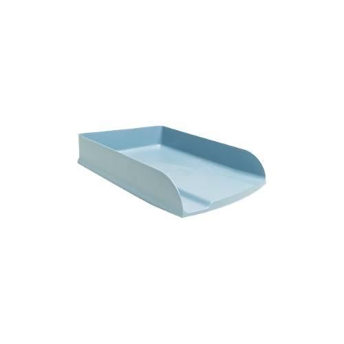 9002493311701 - Briefablage Combo Styli Autentik Querformat A4+ aus recyceltem Kunststoff stapelbar Etikettenhalter 6er-Set blaugrau 9002493311701 - Briefablage Combo Styli Autentik Querformat A4+ aus recyceltem Kunststoff stapelbar Etikettenhalter 6er-Set blaugrau