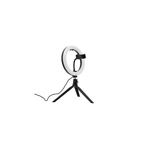 3361410166982 - meet by paperflow Blogg Ringlicht Tischleuchte PVC 200 × 450 × 110 mm 420 lm warmweiß EEK G