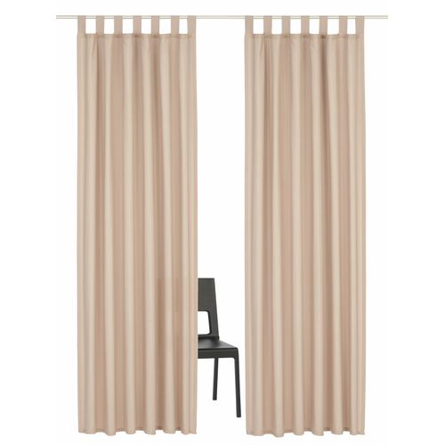6941446628714 - Vorhang HOME AFFAIRE Parry Gr 5 grau (kitt) B140cm H265cm Polyester Recyceltes Material Gardinen 2-er Set blickdicht monochrom basic