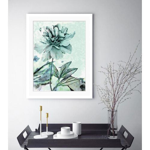 4049009900115 - Bild QUEENCE Christel Bilder Gr B H 40 cm x 50 cm Wandbild Blumen Hochformat blau (blau grau) Kunstdrucke gerahmt Rose 4049009900115 - Bild QUEENCE Christel Bilder Gr B H 40 cm x 50 cm Wandbild Blumen Hochformat blau (blau grau) Kunstdrucke gerahmt Rose