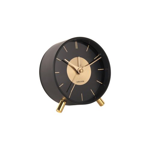 8714302721229 - Wecker »Goldfarben Disc Goldfarben Schwarz«