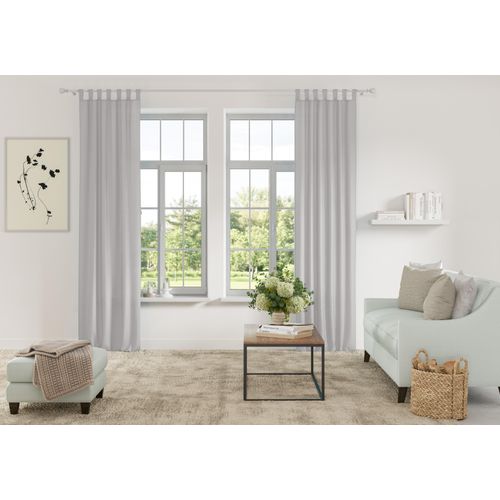 6941446628745 - my home Vorhang »Parry« (2 St) 2-er Set blickdicht monochrom basic