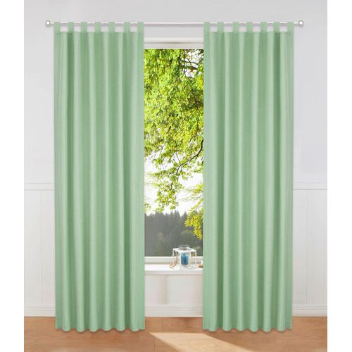6941446628974 - Vorhang HOME AFFAIRE Parry Gardinen Gr 145 cm Schlaufen 140 cm grün (lindgrün) Landhaus Gardinen Gardine 2-er Set blickdicht monochrom basic 6941446628974 - Vorhang HOME AFFAIRE Parry Gardinen Gr 145 cm Schlaufen 140 cm grün (lindgrün) Landhaus Gardinen Gardine 2-er Set blickdicht monochrom basic