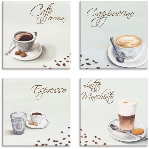 4062144353547 - Leinwandbild ARTLAND Cappuccino Espresso Latte Macchiato Bilder Gr B H 30 cm x 30 cm Leinwandbild Getränke quadratisch 4 St weiß Bild Leinwandbild Leinwandbilder Bilder 4er Set verschiedene Größen 4062144353547 - Leinwandbild ARTLAND Cappuccino Espresso Latte Macchiato Bilder Gr B H 30 cm x 30 cm Leinwandbild Getränke quadratisch 4 St weiß Bild Leinwandbild Leinwandbilder Bilder 4er Set verschiedene Größen