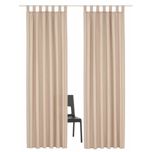 6941446628677 - Vorhang HOME AFFAIRE Parry Gardinen Gr 145 cm Schlaufen 140 cm grau (kitt) Landhaus Gardinen Gardine 2-er Set blickdicht monochrom basic 6941446628677 - Vorhang HOME AFFAIRE Parry Gardinen Gr 145 cm Schlaufen 140 cm grau (kitt) Landhaus Gardinen Gardine 2-er Set blickdicht monochrom basic