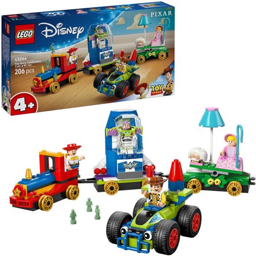 5702017814520 - 43264 Disney Pixar Partyzug und das Auto RC aus Toy Story Konstruktionsspielzeug 5702017814520 - 43264 Disney Pixar Partyzug und das Auto RC aus Toy Story Konstruktionsspielzeug