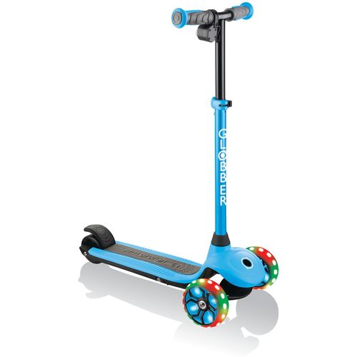 4895224406013 - E-Scooter Kinder One K-Emotion Plus hellblau mit Leuchtrollen 4895224406013 - E-Scooter Kinder One K-Emotion Plus hellblau mit Leuchtrollen