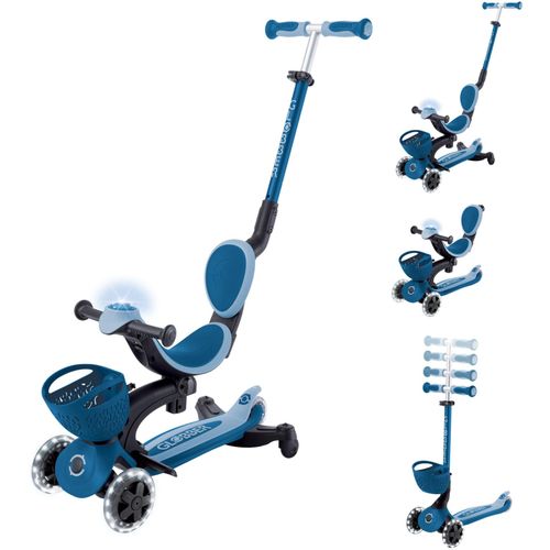 4895224410683 - Scooter Go-Up Baby 360 petrol-hellblau mit Leuchtrollen Leuchtmodul