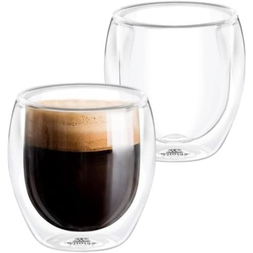 8682455445661 - Wilmax Thermogläser Doppelwandig - 2er-Set - 250 ml - Für Latte Macchiato & Tee 8682455445661 - Wilmax Thermogläser Doppelwandig - 2er-Set - 250 ml - Für Latte Macchiato & Tee