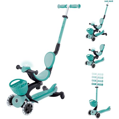 4895224410713 - Scooter Go-Up Baby 360 mint-dunkelmint mit Leuchtrollen Leuchtmodul 4895224410713 - Scooter Go-Up Baby 360 mint-dunkelmint mit Leuchtrollen Leuchtmodul