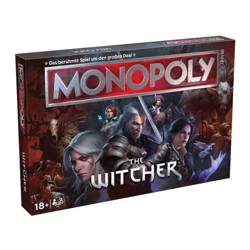 5036905057455 - Monopoly - The Witcher Gesellschaftsspiel Brettspiel Spiel 5036905057455 - Monopoly - The Witcher Gesellschaftsspiel Brettspiel Spiel