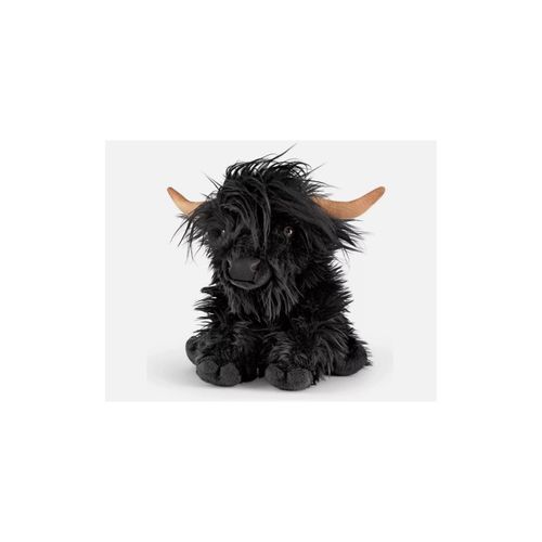 5037832325174 - Highland Kuh - Schwarz 30cm ohne Sound Kuscheltier Plüschtier Kinder plüsch kuscheln
